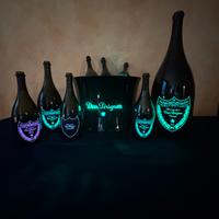 BOTTIGLIE VUOTE E SCATOLE DOM PERIGNON E ALTRO 
