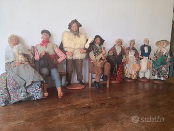 STATUETTE FRANCESI DI PERSONAGGI VARI