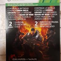 Gears of War + 2 giorni prova xbox live gold