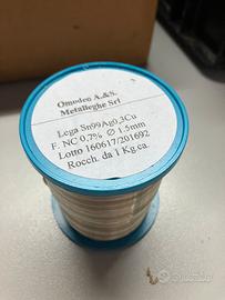 Stagno professionale Sn99Ag0,3Cu 1,5 mm 1 kg