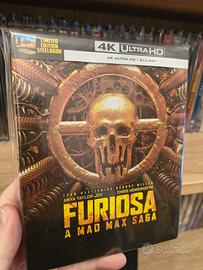 furiosa steelbook 4k UHD ultra HD blu ray mad max