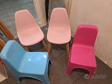 Sedie lavagna mobile bambini