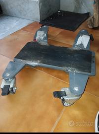 pedana per spostare moto 