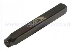 Punzone a stella Ø 6mm per telaio Vespa tutti i mo