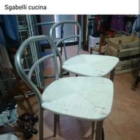 2 sgabelli cucina