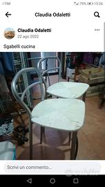 2 sgabelli cucina