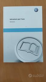 uso e manutenzione libretto di auto vw Scirocco