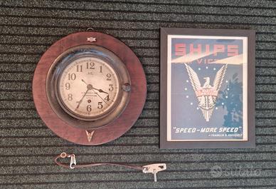 orologio da parete u.s. maritime commission w w 2