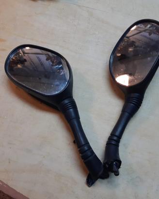 Coppia di specchietti originali chiocciola 150