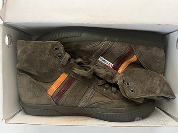 Superga cotone/camoscio