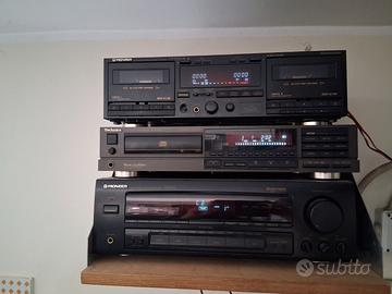 Amplificatore e Sintonizzatore, Lettore CD Audio,