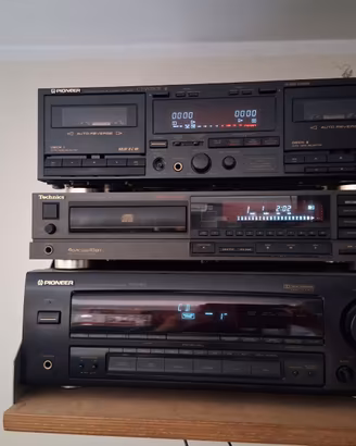 Amplificatore e Sintonizzatore, Lettore CD Audio,