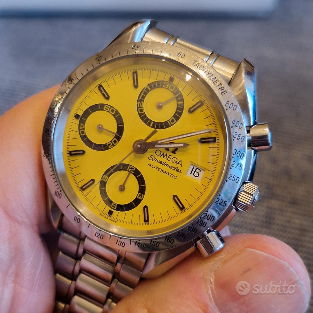コ*ヲ様 Omega Speedmaster Moonwatch イエロー Special Japan Omega Speedmaster Yellow Dial - Abbigliamento e