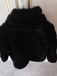 Giubbino donna pelliccia ecologica