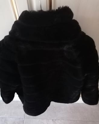 Giubbino donna pelliccia ecologica