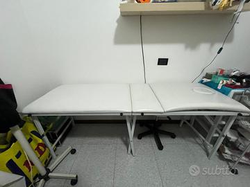 Lettino estetista/massaggi richiudibile