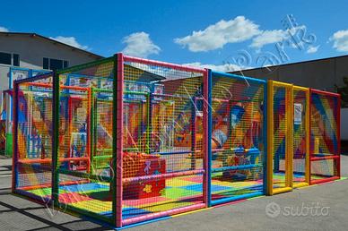 Gioco Struttura Cannoncini Spara Palline x Bambini