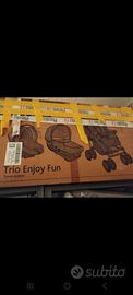 Trio Chicco Enjoy Fun Grigio Chiaro Sistema modula