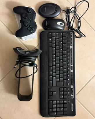 Periferiche pc tastiera mouse joypad controller