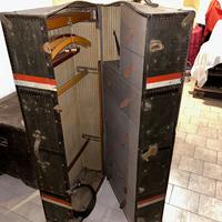 Baule Armadio Vintage da Viaggio