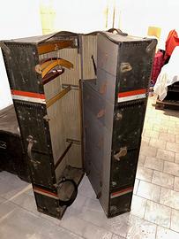 Baule Armadio Vintage da Viaggio