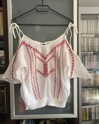 Top stile etnico