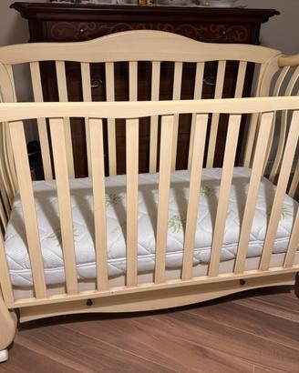 Culla/lettino baby italia color avorio