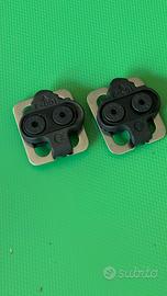 TACCHETTE PER SCARPE BICI MTB SPD SYSTEM