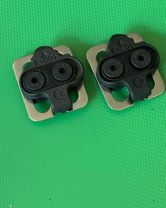 TACCHETTE PER SCARPE BICI MTB SPD SYSTEM