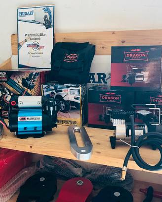 kit preparazione per viaggi auto 4x4 van e furgoni