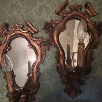 Coppia specchiere  antiche