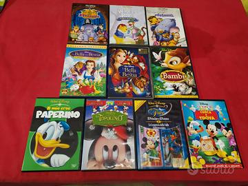 Lotto n.10 DVD Walt Disney, cartoni animati