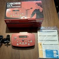 Boss Vocal Performer VE-5 Red