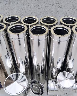 Tubi coibentati acciaio inox per canna fumaria