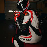 Tuta da moto dainese tg 40 donne