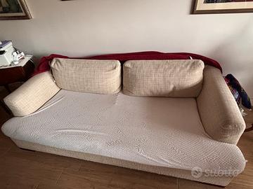 Divano 3 posti 200 cm seduta larga