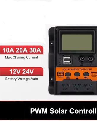 Regolatore di carica PWM 10A