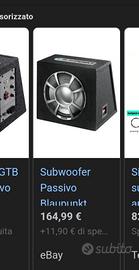subwoofer come nuovo