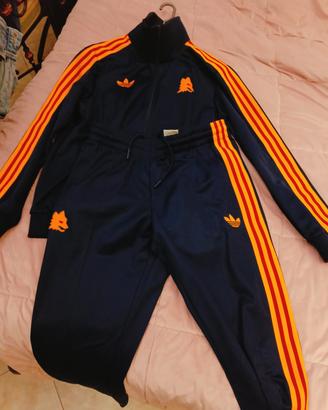 Tuta As Roma modello Beckenbauer, Tgl L