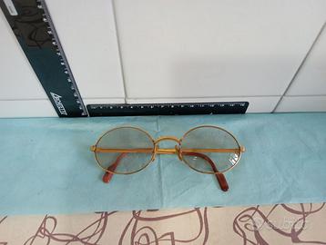 Occhiali Cartier vintage oro 53-22 Made in France