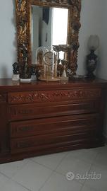 comodini e cassettiera camera da letto