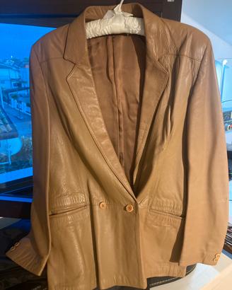 Giacca in pelle anni 80