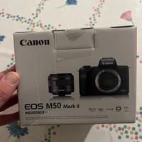 Canon EOS M50 MarkII + 15-45MM - NUOVA