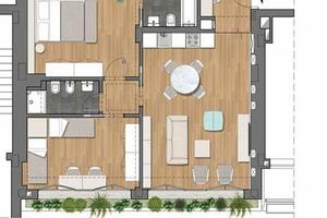 Trilocale a Montaione libero da subito