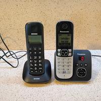 Telefoni cordless digitali Panasonic + Brondi