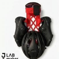 Organizer appendino parete Casco Scarpe Occhiali