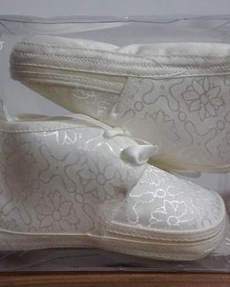 Scarpine bambino bambina neonato N° 18 in scatola