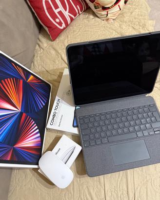 iPad Pro 12.9” 5ª Gen 256GB + Logitech Combo Touch