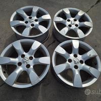 Cerchi In Lega Da 16" Per Peugeot 207 - 307 - 206