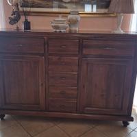 Madia antichizzata in legno